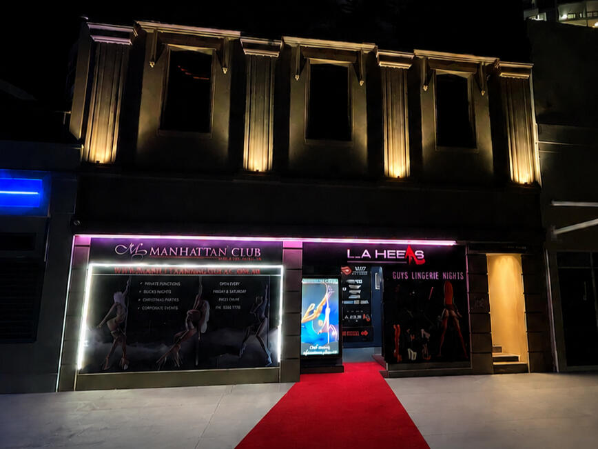 Manhattan Club Showgirls Recruitment for Crowd Control